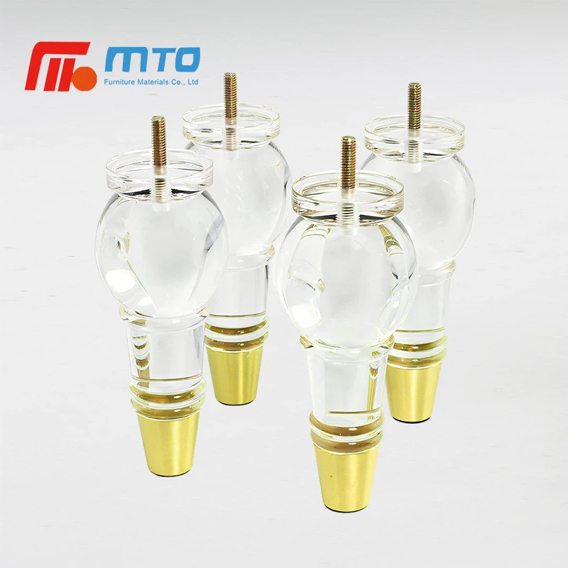 Transparent Sofa Leg